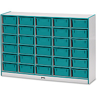 Rainbow Accents Rainbow Accents Mobile Tub Bin Storage 30 Compartment(s) - 42