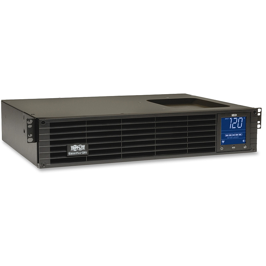 Tripp Lite by Eaton SmartPro 120V 1.5kVA 1kW Line-Interactive Sine Wave UPS, 2U Rack/Tower, LCD, USB, DB9, 8 Outlets 2U Rack/Tower - 6.50 Minute Stand-by - 120 V AC Input - 120 V AC Output - Serial Port - USB - 8 x NEMA 5-15R Receptacle(s) - (SMC15002URM)