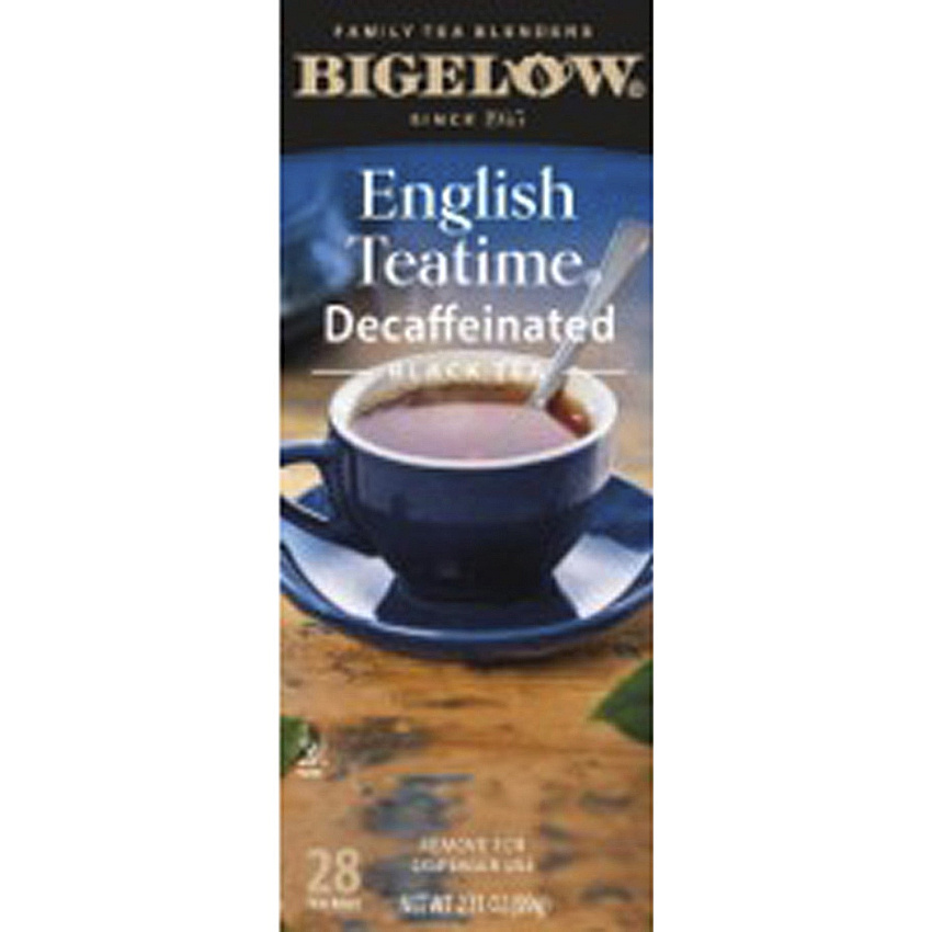 Bigelow Decaf English Teatime Black Tea Bag Black Tea - 28 Teabag - 28 / Box (10357)