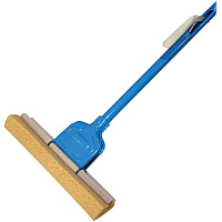 Genuine Joe Roller Sponge Mop 12" Head - Absorbent, Durable, Sturdy - 1 Each - Blue (GJO80163)