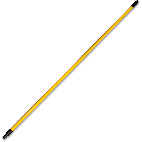 Genuine Joe 60" Extension Handle 60" Length x 1" Diameter - Yellow - Fiberglass, Nylon - 1 Each (GJO80460)
