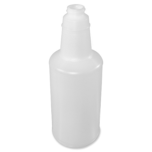 Genuine Joe Plastic Bottle with Graduations Translucent - Plastic - 1 Each (GJO85100)