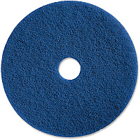 Genuine Joe Medium-duty Scrubbing Floor Pad 20" Diameter x 1" Thickness - Scrubbing, Floor - 175 rpm to 350 rpm Speed Supported - Medium Duty, Rotate, Abrasive, Scuff Mark Remover, Heel Mark Remover, Dirt Remover, Resilient, Flexible, Durable,  (GJO90620)