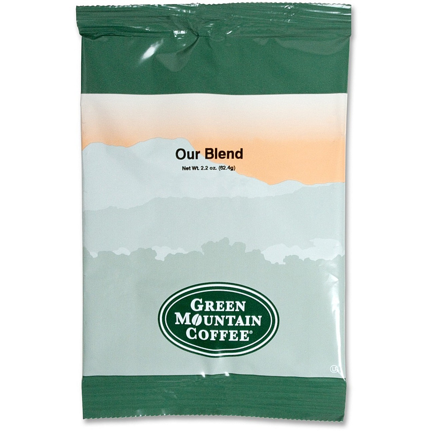 Starbucks Ground Our Blend Coffee Regular - Light/Mild - 2.2 oz Per Packet - 100 Packet - Ground - House Blend - 100 / Carton (4332)