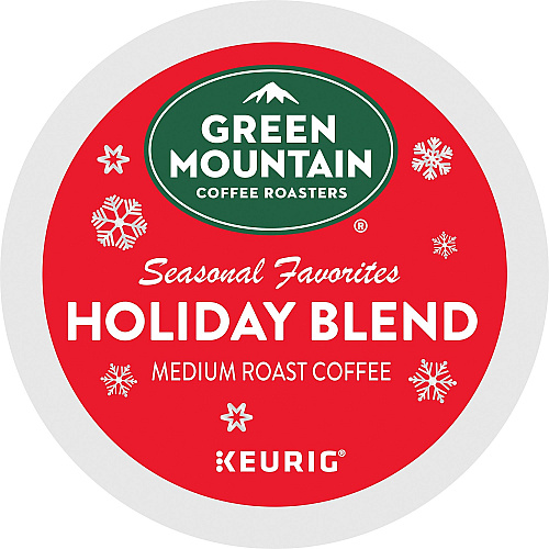 Green Mountain Coffee Roasters&reg; K-Cup Holiday Blend Coffee Regular - Medium - 24 K-Cup - K-Cup - 24 / Box (6204)