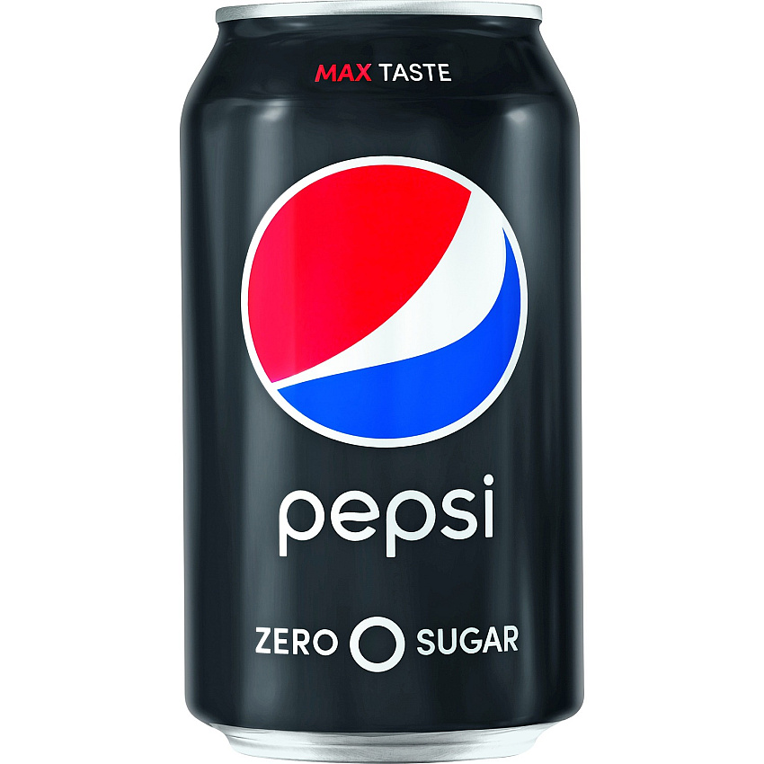 Pepsi Max Zero Calorie Cola Ready-to-Drink - 12 fl oz (355 mL) - 12 / Pack (102982)