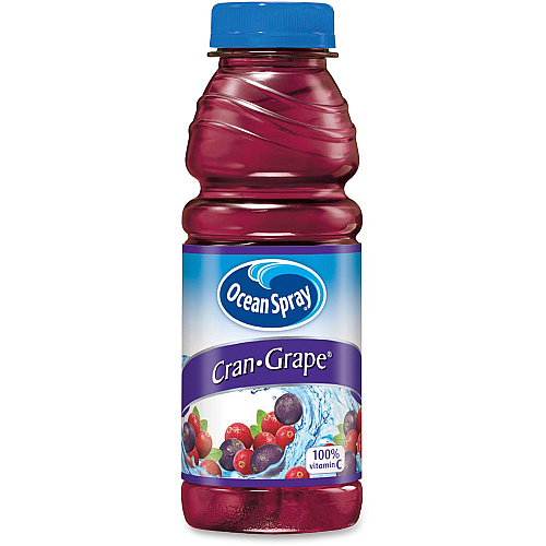 Ocean Spray Cran-Grape Juice Drink 15.20 fl oz (450 mL) - 12 / Carton (70193)