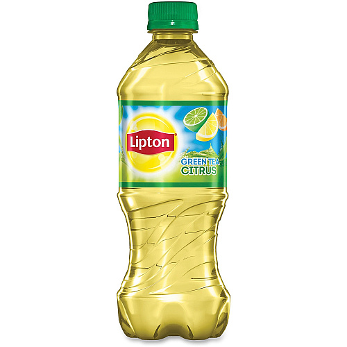 Lipton&reg; Citrus Green Tea Bottle 20 oz - 24 Bottle - 24 / Carton (92375)