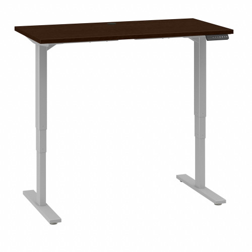 Bush Business Furniture 48W x 24D Height Adjustable Standing Desk Mocha Cherry (HAT4824MRK)