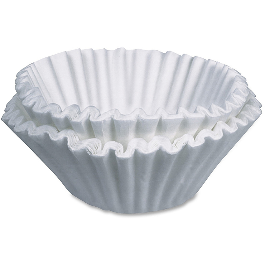 BUNN Gourmet Filters Heavyweight, Disposable - 500 / Pack - White (201381000)