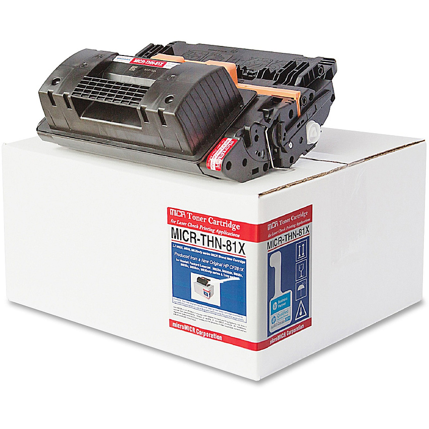 microMICR MICR Toner Cartridge - Alternative for HP 81X 25000 Pages (MICRTHN81X)