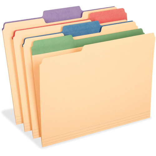 Pendaflex Colored Tab Manila File Folders (84100)