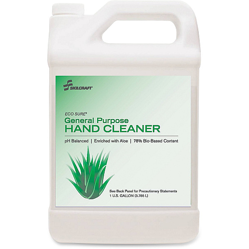 AbilityOne 8520014322618, SKILCRAFT, Eco Sure General Purpose Hand Cleaner, Fresh Linen, 1 gal, 4/Box