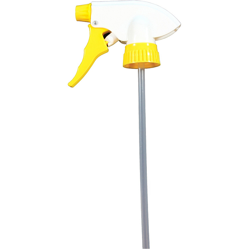 Genuine Joe Chemical Resistant Trigger Sprayer Yellow - 24 / Carton (GJO85145)
