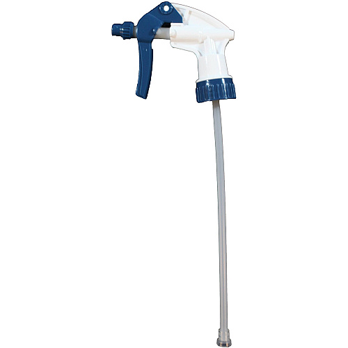Genuine Joe Standard Trigger Sprayer 7.25" - Blue, White - 24 / Carton (GJO85148)