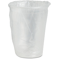 Coffee Pro 9oz Individually Wrapped Plastic Cups 9 fl oz - Clear - Plastic - 1000 / Carton (CPPL903)