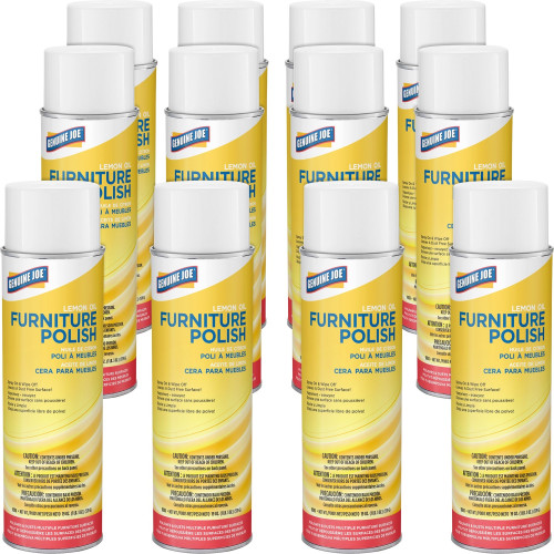 Genuine Joe Lemon Scent Furniture Polish (10351CT)
