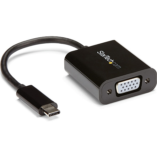 StarTech Usb-c To Vga Adapter - Black (CDP2VGA)