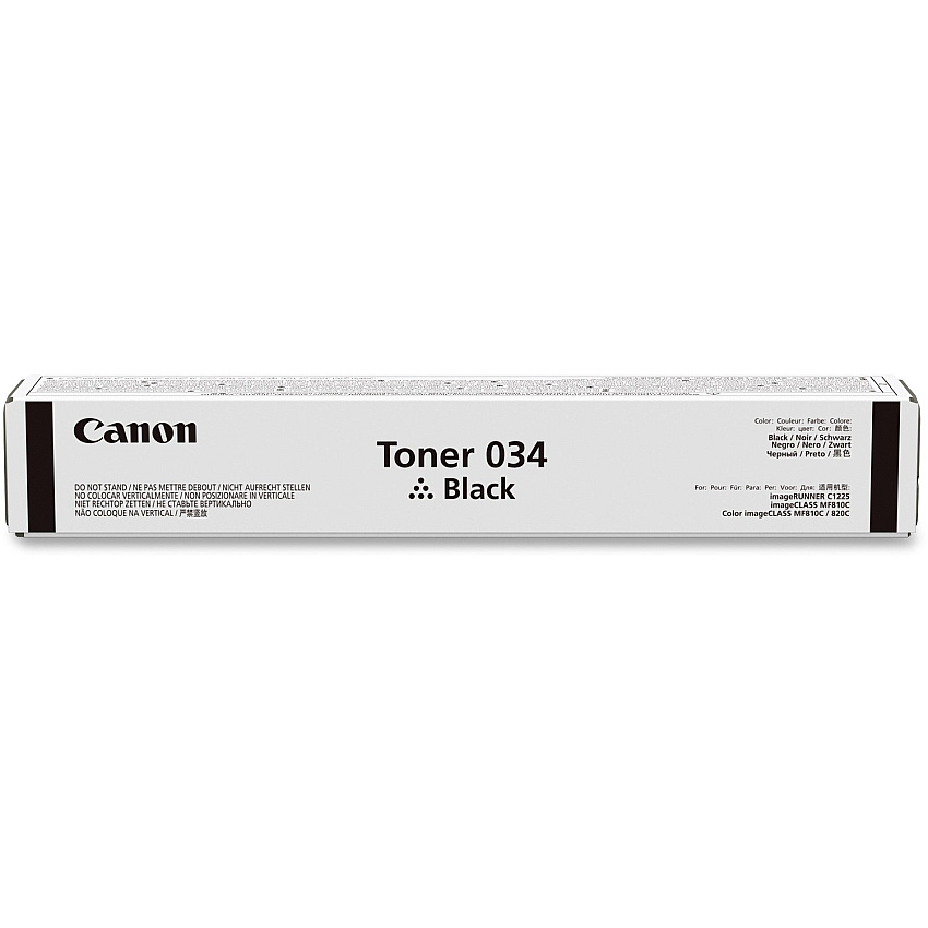 Canon Original Laser Toner Cartridge - Black - 1 Each 12000 Pages (CRTDG034BK)