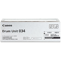 Canon DRUM034 Drum Unit Laser Print Technology - 34000 - Black - 1 Each (DRUM034BK)
