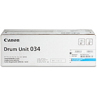Canon DRUM034 Drum Unit Laser Print Technology - 34000 - Cyan - 1 Each (DRUM034C)