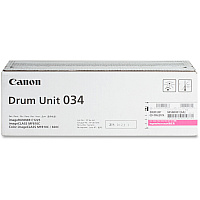 Canon DRUM034 Drum Unit Laser Print Technology - Magenta - 1 Each (DRUM034M)