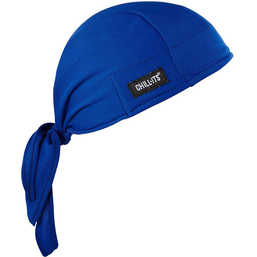 Chill-Its High-performance Dew Rag Universal Size - Elastic - Blue (12481)