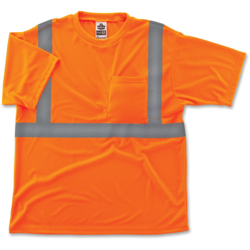 ergodyne GloWear Class 2 Reflective Orange T-Shirt (21512)