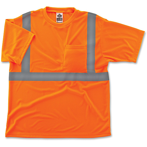 GloWear Class 2 Reflective Orange T-Shirt 3XL Size (21517)