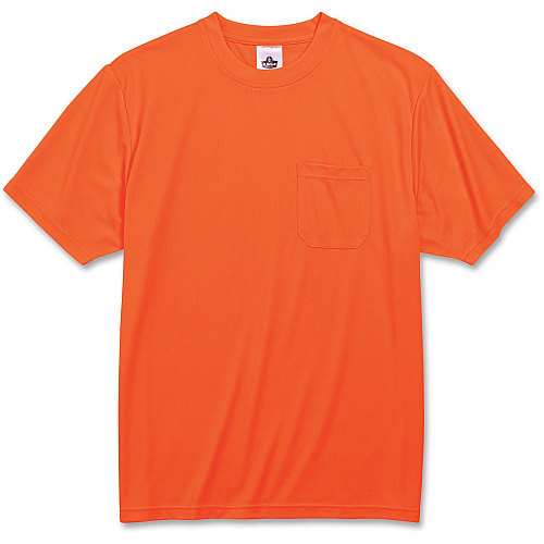 GloWear Non-certified Orange T-Shirt Extra Large (XL) Size (21565)