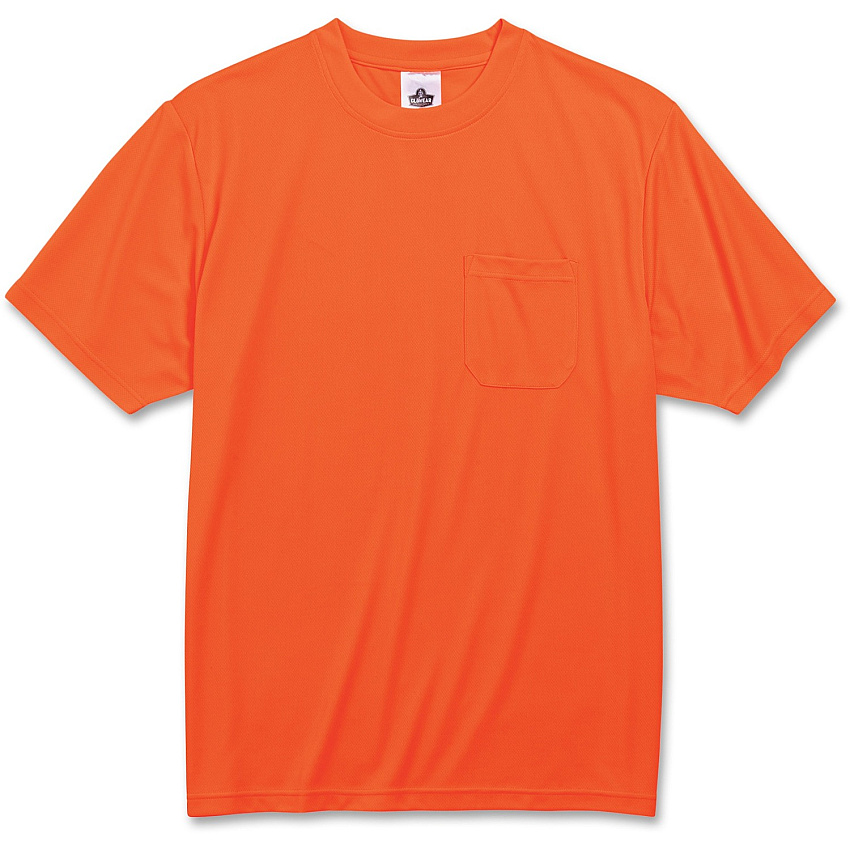 GloWear Non-certified Orange T-Shirt Extra Large (XL) Size (21565)
