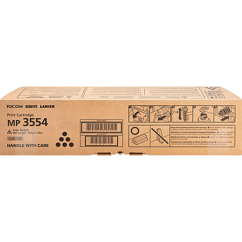 Ricoh Original Laser Toner Cartridge - Black - 1 Each 24000 (842124)