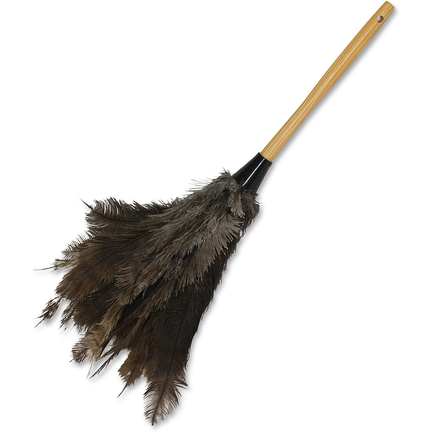 Impact Economy Ostrich Feather Duster 23" Overall Length - 1 Each - Brown, Gray (4603)