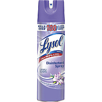 Lysol Early Morning Breeze Disinfectant Spray For Multipurpose - 19 fl oz (0.6 quart) - Early Morning Breeze Scent - Recommended For: Germs Remover, Odor Remover, Fungi Remover, Virus Remover, Bacteria Remover - Anti-bacterial, Deodorize - Clear (80834CT)