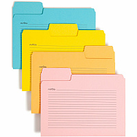Smead SuperTab 1/3 Tab Cut Letter Recycled Top Tab File Folder 8 1/2