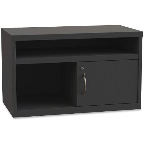 Lorell Sliding Door Lateral Credenza Sliding Door Credenza (60938)