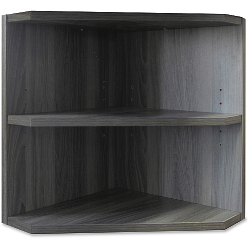 Mayline Medina Corner Support for Hutches 20" Height x 15" Width x 15" Depth - 2 Shelve(s) - Finish: Gray Steel Laminate - Abrasion Resistant, Stain Resistant, Water Resistant, Durable - For Office (MNPOLGS)