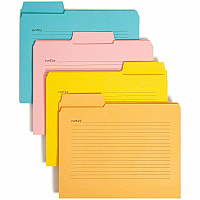 Smead SuperTab 1/3 Tab Cut Letter Recycled Top Tab File Folder 8 1/2