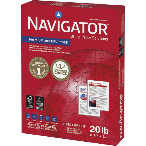 Navigator Laser, Inkjet Copy & Multipurpose Paper (NMP1120PL)