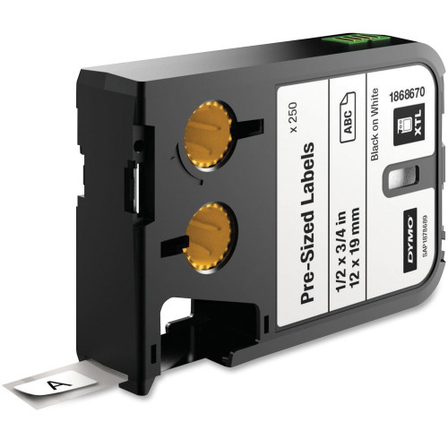 DYMO 1/2"x3/4" XTL Pre-sized Label Maker Labels (1868670)