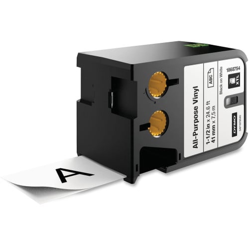 DYMO 1-1/2" XTL All-purpose Vinyl Label Maker Labels (1868754)