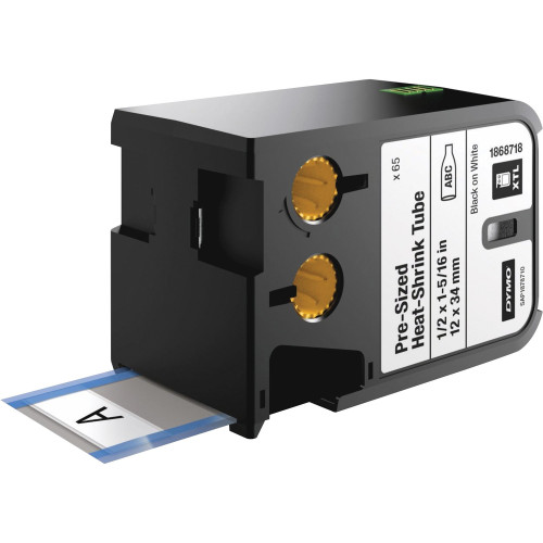 DYMO XTL Pre-Sized Heat-Shrink Tube Cartridge (1868718)