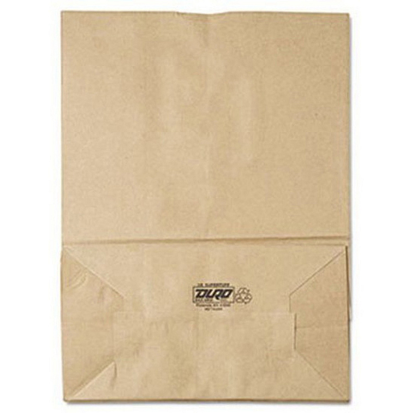 DURO Food Bag Brown - Kraft, Paper - Grocery - 400 / Carton (80080)