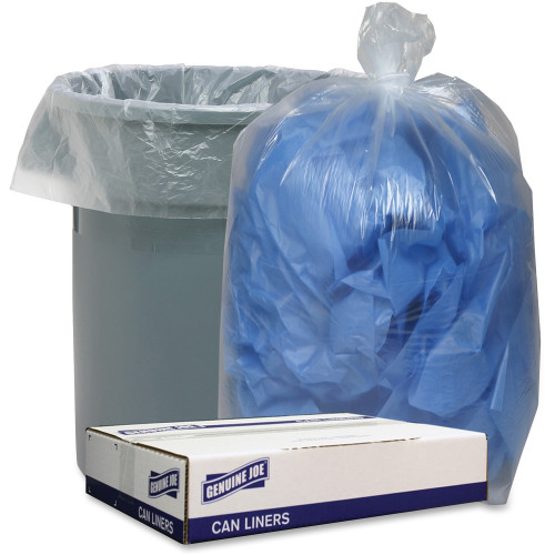 Genuine Joe Clear Low-density Liners (29133)