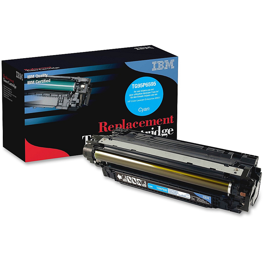 IBM Remanufactured Laser Toner Cartridge - Alternative for HP 654X (CF331A) - Cyan - 1 Each 15000 Pages (TG95P6595)