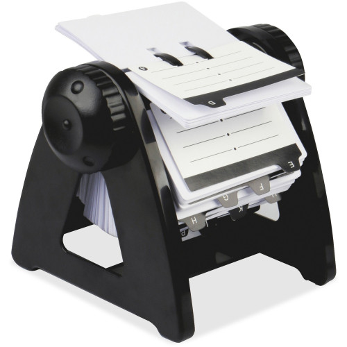 Lorell Metal Rotary Card File (01033)