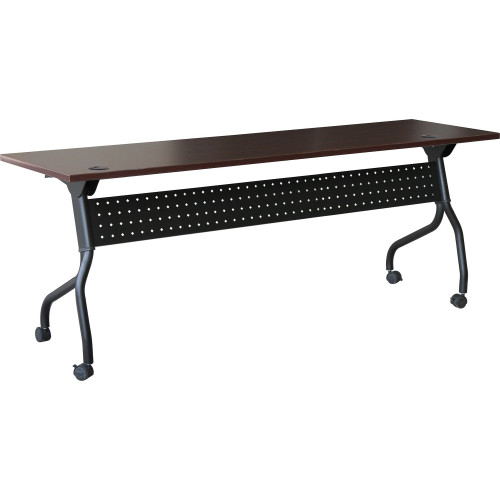Lorell Mahogany Flip Top Training Table (59514)