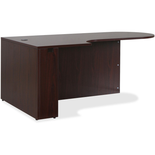 Lorell Essentials Left Peninsula Desk Box 1 of 2 (59551)