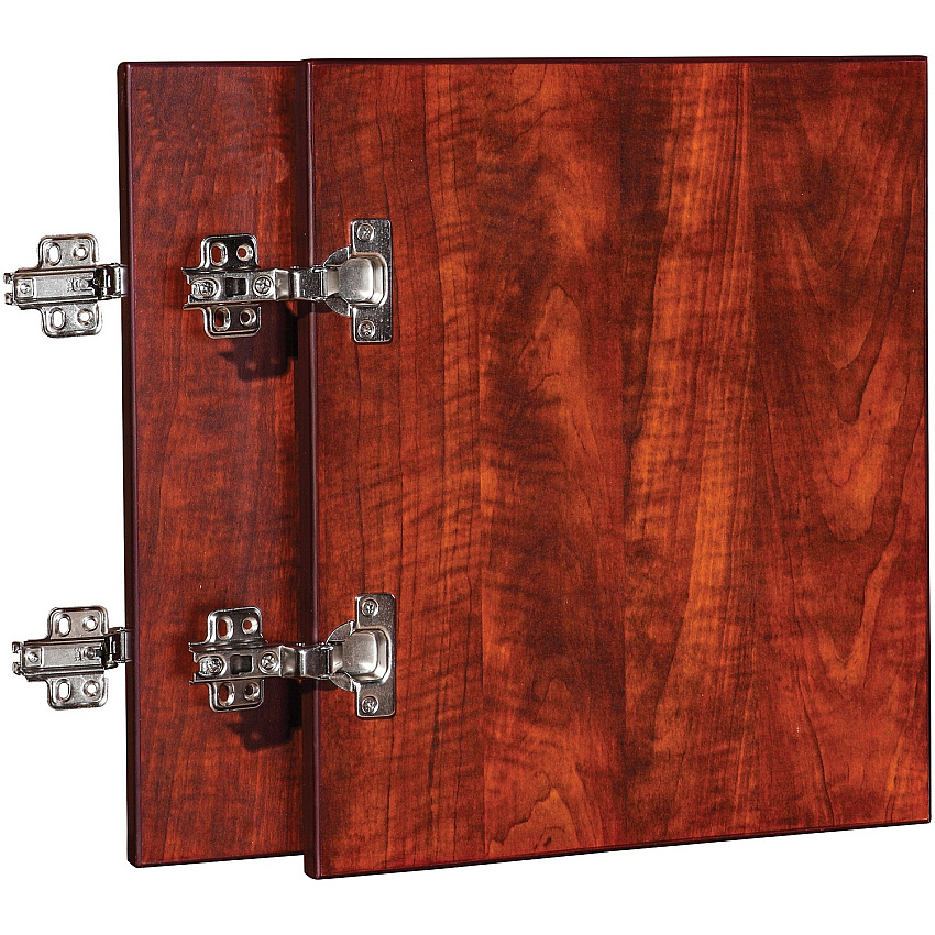 Lorell Essentials Series Wall-Mount Hutch Door Kit 0.8" Height x 16.6" Width x 16" Depth x 0.7" Thickness - Finish: Cherry (LLR59575)