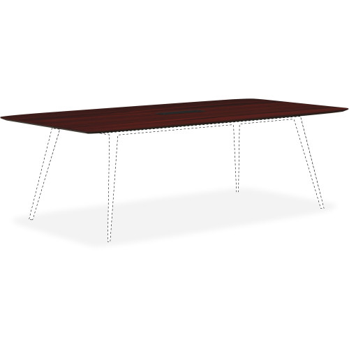 Lorell Mahogany Rectangular Conference Tabletop (59583)